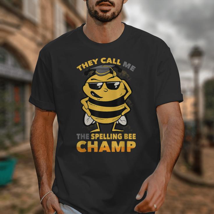 Bees They Call Me The Spelling Bee Champ Graduation Unisex T-Shirt