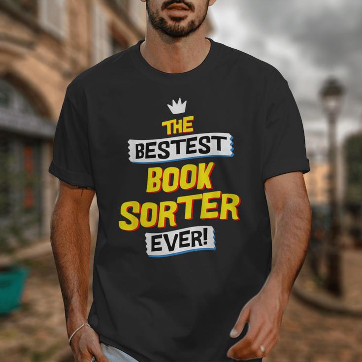 Best Book Sorter Job Occupation Unisex T-Shirt