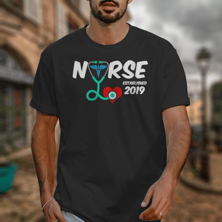 Best Nurse Graduation- RN Nurse Established 2019 LPN Unisex T-Shirt