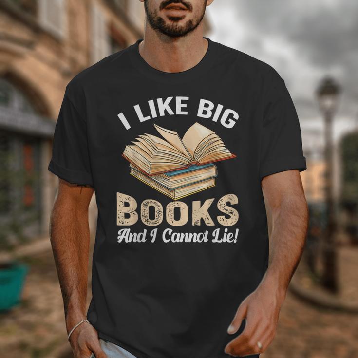 I Like Big Books And I Cannot Lie Book Reading Unisex T-Shirt I Like Big Books And I Cannot Lie Book Reading Unisex T-Shirt