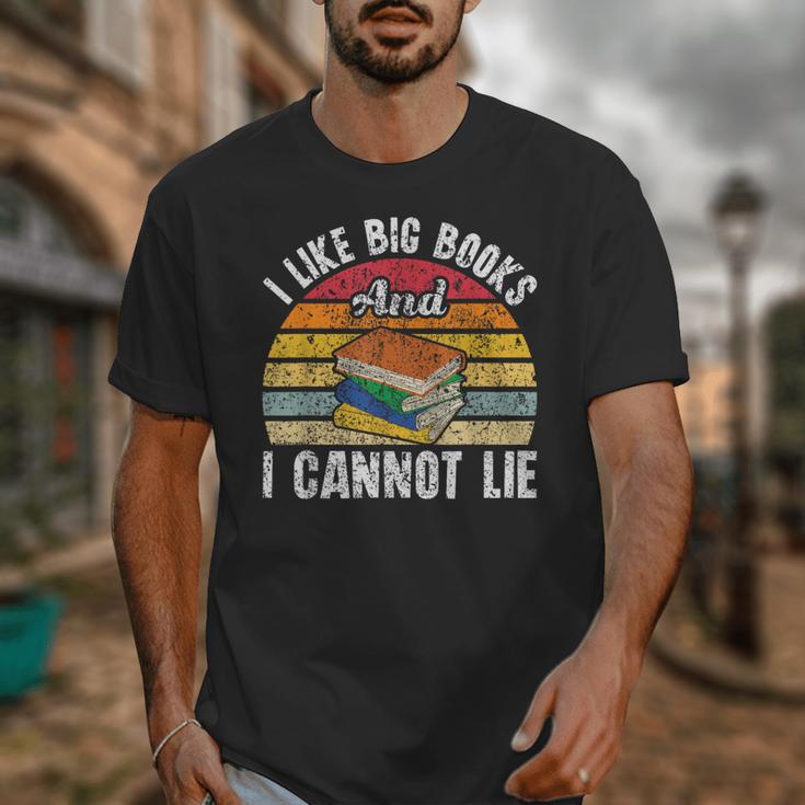 I Like Big Books And I Cannot Lie Bookworm Reading Teacher Unisex T-Shirt I Like Big Books And I Cannot Lie Bookworm Reading Teacher Unisex T-Shirt