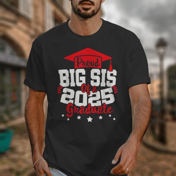Big Sis Of a 2025 Graduate Class Senior Graduation Grad 25 Unisex T-Shirt