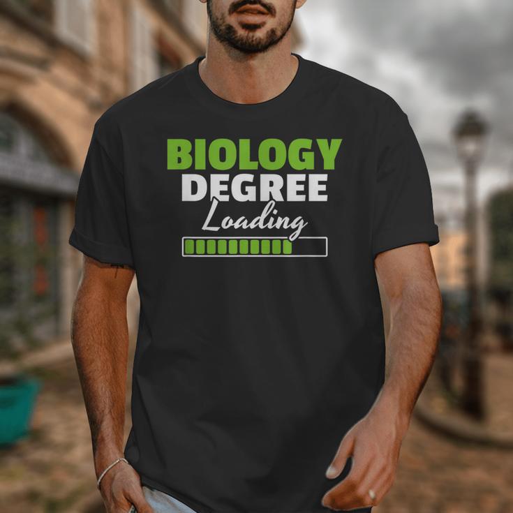 Biology Degree Loading Graduation Student Teacher Biologist Unisex T-Shirt