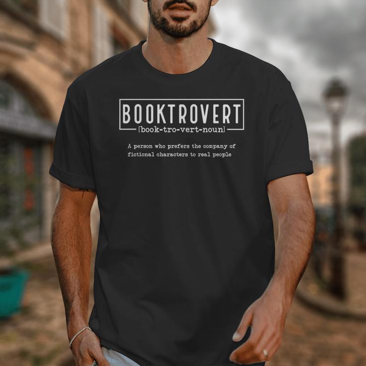Book Booktrovert Book Lovers Definition Unisex T-Shirt