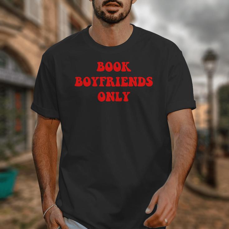 Book Boyfriends Only Unisex T-Shirt Book Boyfriends Only Unisex T-Shirt