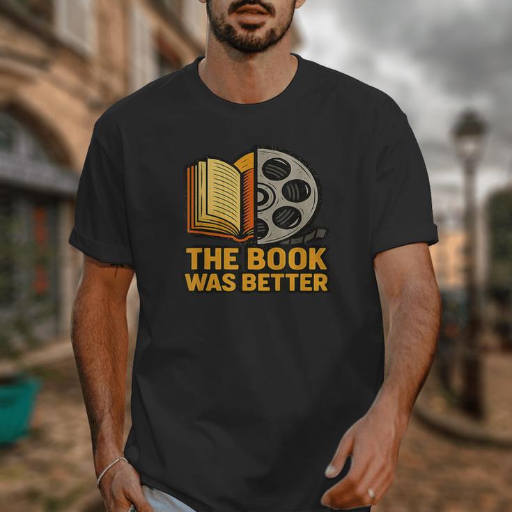 Book Love Scene The Book Was Better Bookworm Vibes Unisex T-Shirt