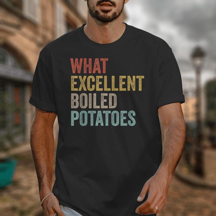 Book Lover Austen Literature What Excellent Boiled Potatoes Unisex T-Shirt