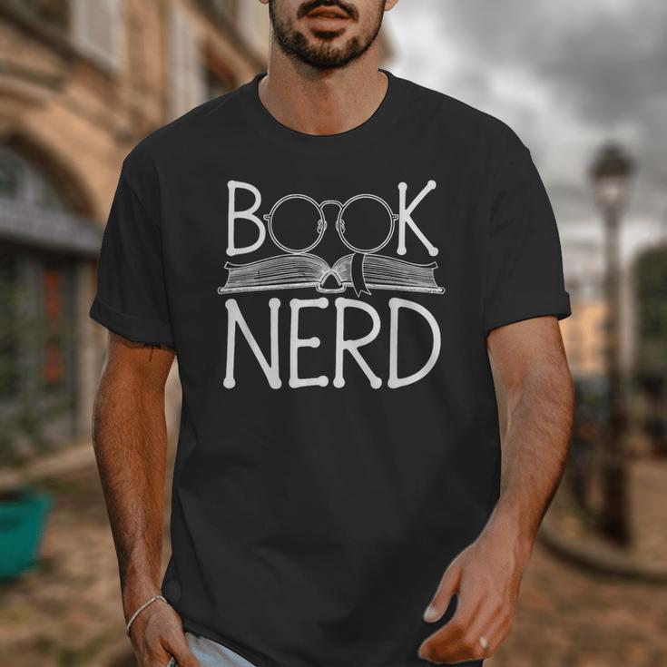 Book Nerd Retro Style Readers Librarians Authors Bookworms Unisex T-Shirt