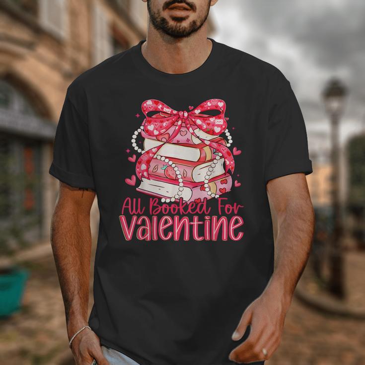 All Booked For Valentine Book Lovers Teacher Girl Women Kid Unisex T-Shirt