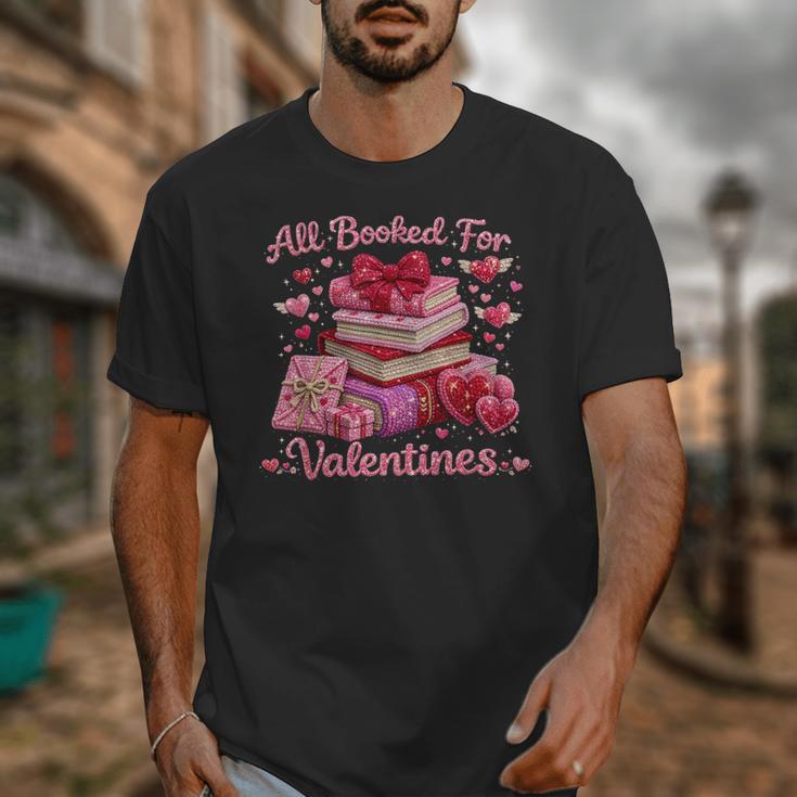 All Booked Valentine's Girly Teacher Coquette Love Unisex T-Shirt All Booked Valentine's Girly Teacher Coquette Love Unisex T-Shirt