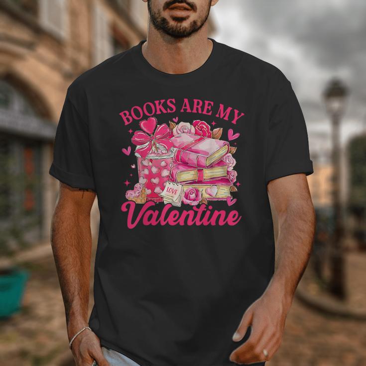 Books Are My Valentine Book Lover Heart Matching Party Unisex T-Shirt