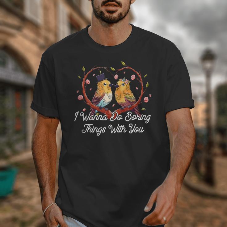 Do Boring Things With You Introvert Couples Antisocial Unisex T-Shirt