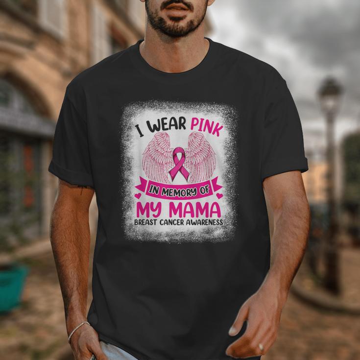 Breast Cancer Wings Shirt I Wear Pink In Memory Of My Mama Unisex T-Shirt Breast Cancer Wings Shirt I Wear Pink In Memory Of My Mama Unisex T-Shirt