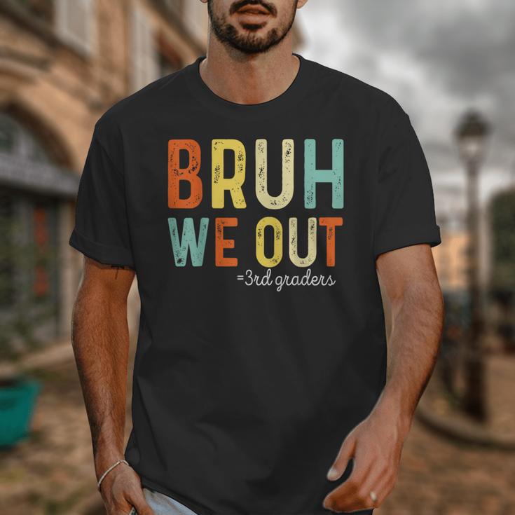 Bruh We Out 3rd Graders Third Grade Graduation Unisex T-Shirt