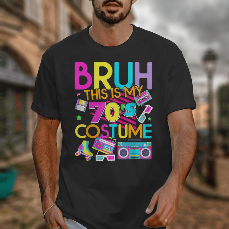 Bruh This Is My 70's Costume Nostalgia Mixtape 1970s Party Unisex T-Shirt