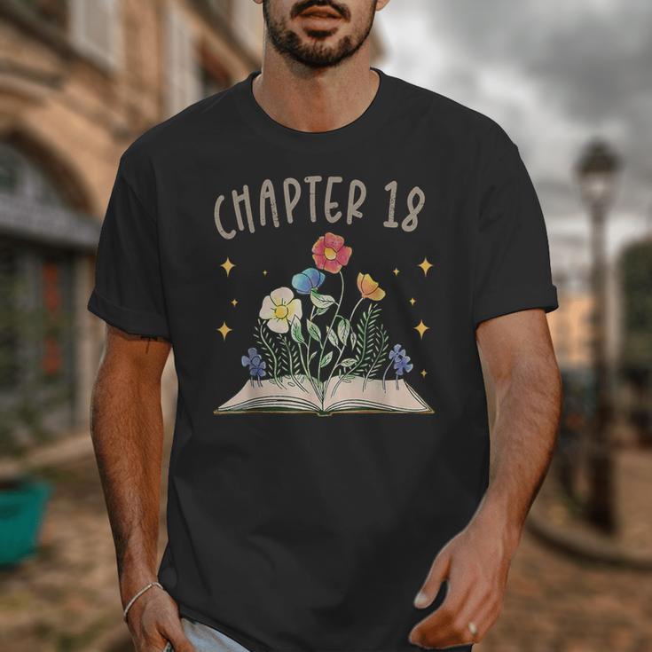 Chapter 18th Birthday Bookworm 18 Years Old For Book Lovers Unisex T-Shirt