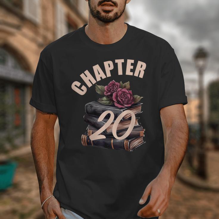 Chapter 20 20th Birthday Women Book Lovers Its My Birthday Unisex T-Shirt