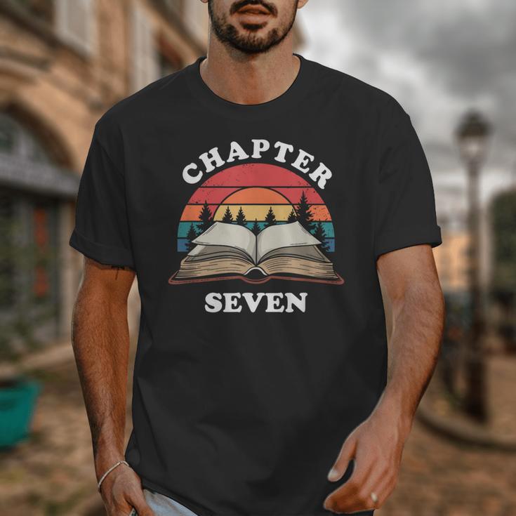 Chapter Seven Book Reading 7th Birthday 7 Year Old Unisex T-Shirt Chapter Seven Book Reading 7th Birthday 7 Year Old Unisex T-Shirt