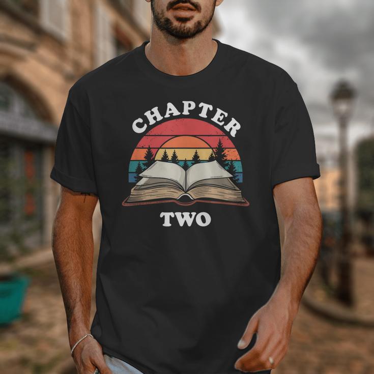 Chapter Two Book Reading 2nd Birthday 2 Year Old Unisex T-Shirt