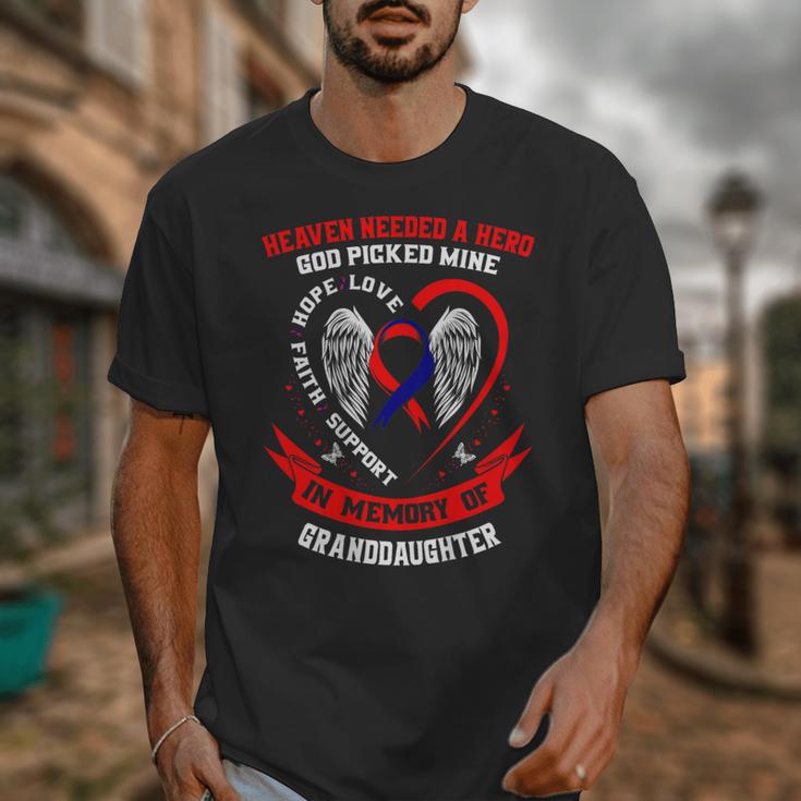 CHD Heart Disease Awareness Shirt In Memory Of Granddaughter Unisex T-Shirt CHD Heart Disease Awareness Shirt In Memory Of Granddaughter Unisex T-Shirt