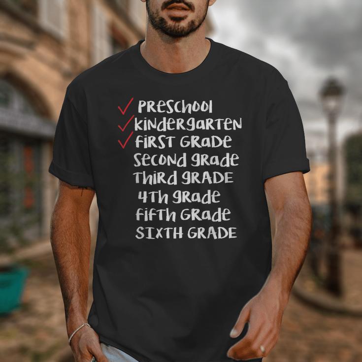 Check Mark End Of Year 1st Grade Shirt-1st Grade Graduation Unisex T-Shirt