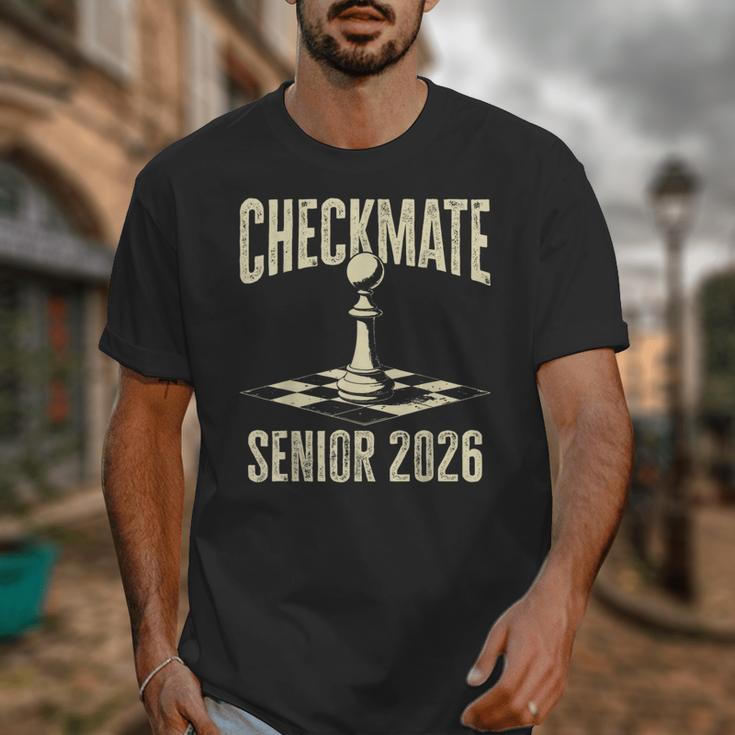 Checkmate Senior 2026 Chess Piece Class Of 2026 Graduation Unisex T-Shirt