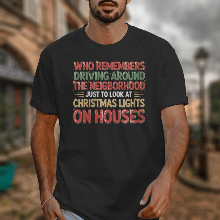 Christmas Lights Nostalgia – Holiday Memory Christmas Spirit Unisex T-Shirt Christmas Lights Nostalgia – Holiday Memory Christmas Spirit Unisex T-Shirt