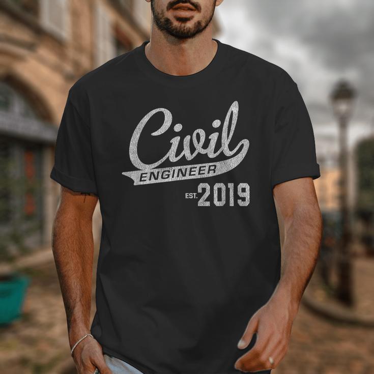 Civil Engineer Est 2019 Graduation Unisex T-Shirt