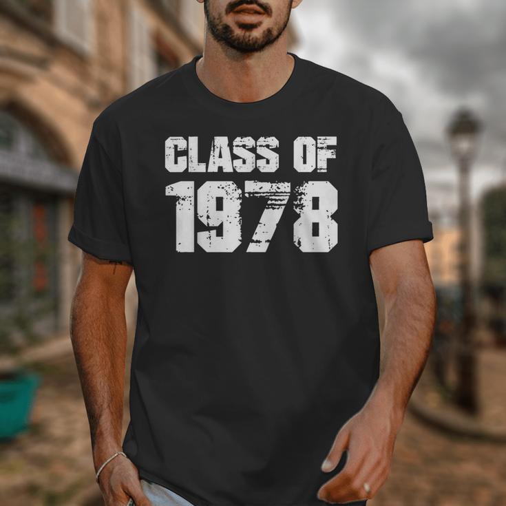 Class Of 1978 High School College Graduation Reunion Unisex T-Shirt