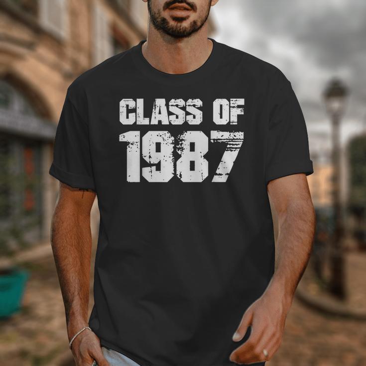 Class Of 1987 High School College Graduation Reunion Unisex T-Shirt