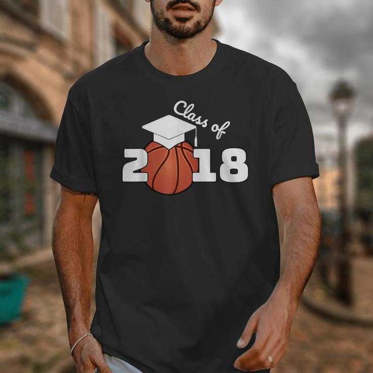 Class Of 2018 Basketball Senior Graduation Shirt Grad Unisex T-Shirt