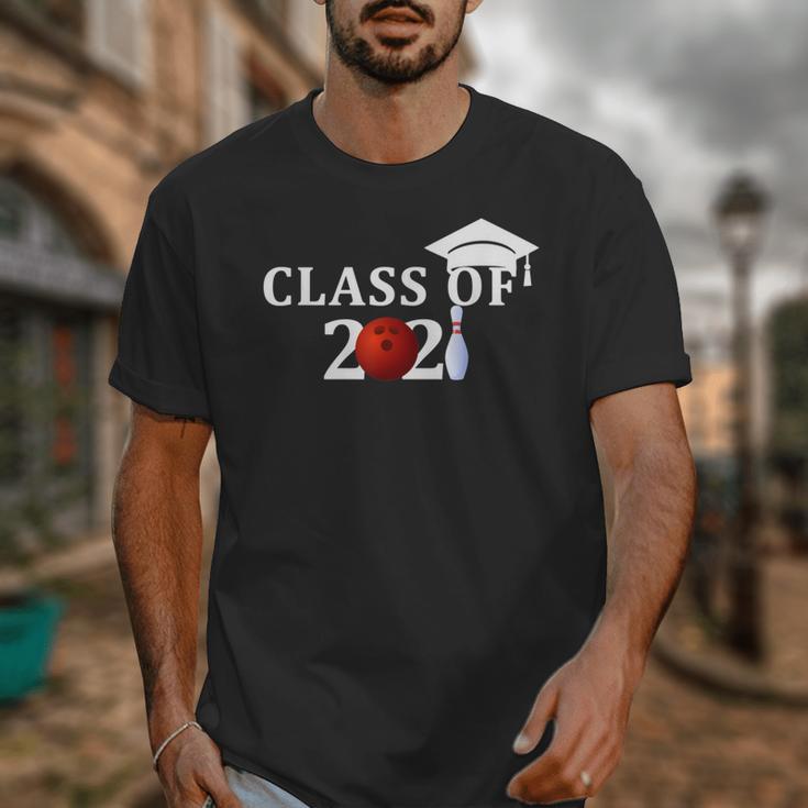 Class Of 2021 Graduation For Him Her Bowling Unisex T-Shirt