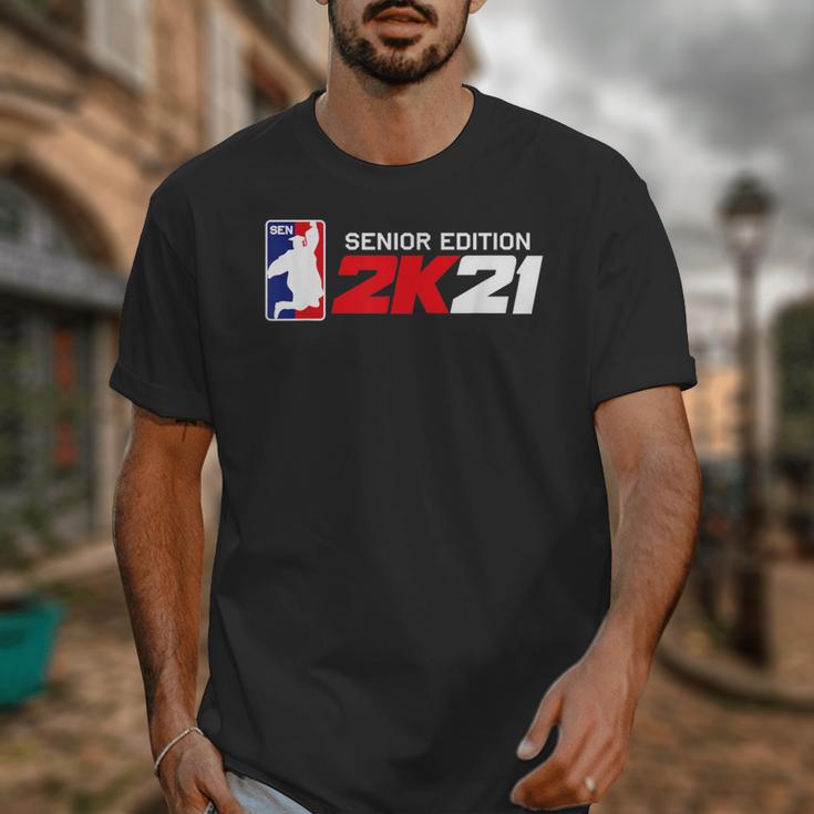 Class Of 2021 Senior Year Gamer Style Graduation For Grad Unisex T-Shirt