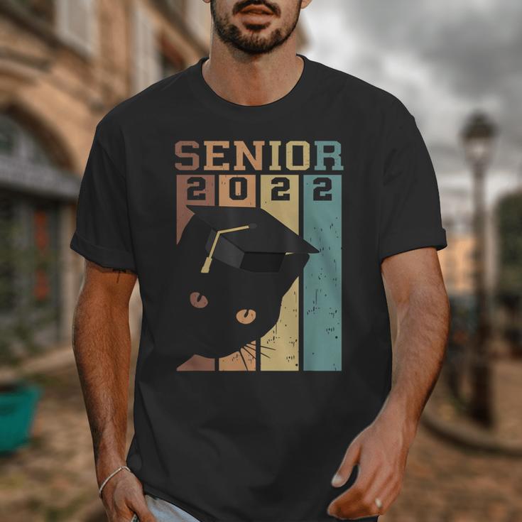 Class Of 2022 Graduation Cat Seniors Grad Unisex T-Shirt
