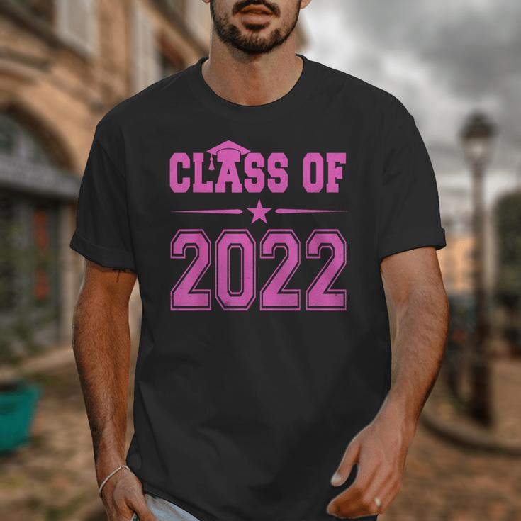 Class Of 2022 Pink Girls Shirt Graduation Unisex T-Shirt