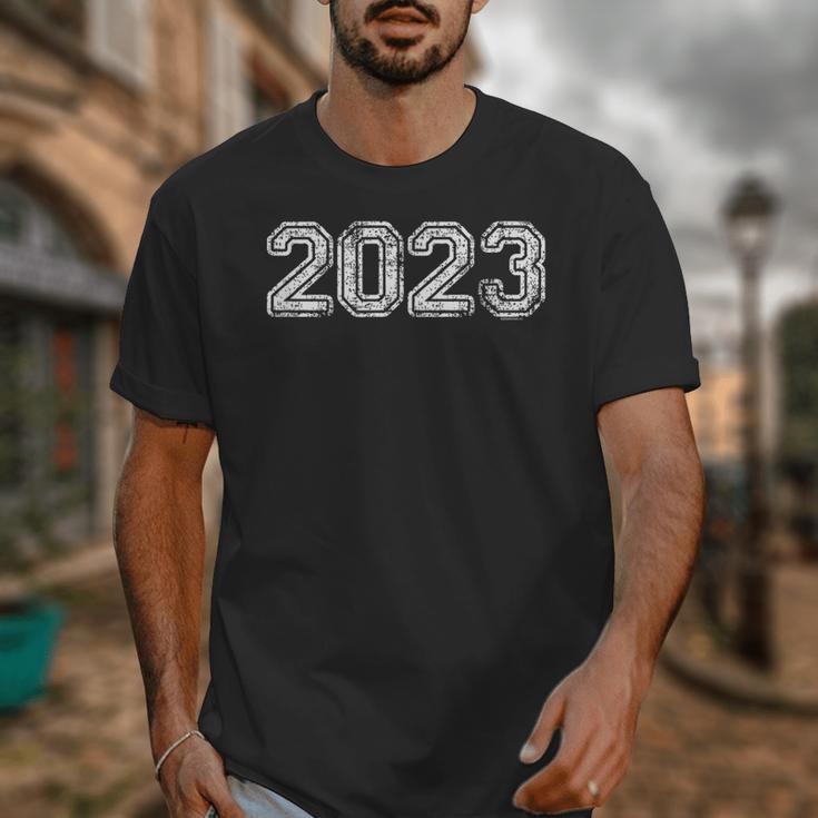 Class Of 2023 Graduation School Vintage Spirit Senior 2023 Unisex T-Shirt