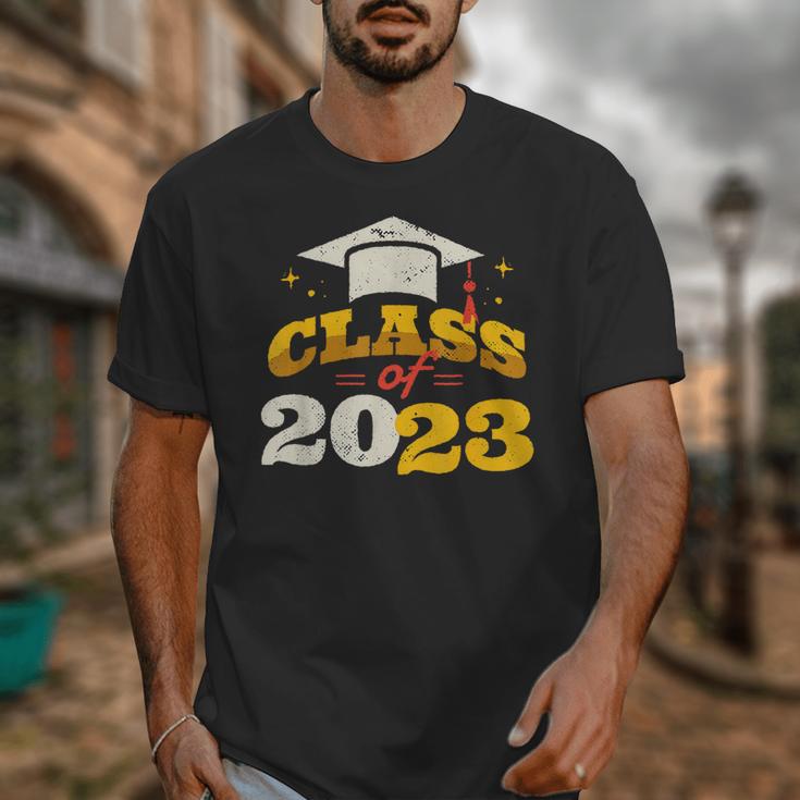 Class Of 2023 School Graduation Vintage Retro Class Of 2023 Unisex T-Shirt