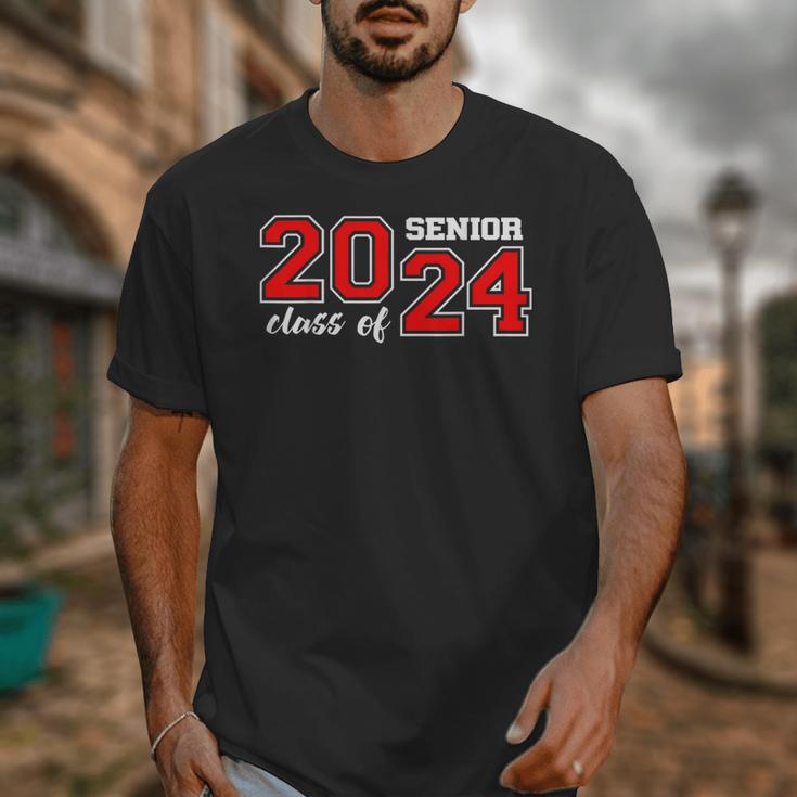 Class Of 2024 Senior Year Boys Girls School Graduation Unisex T-Shirt