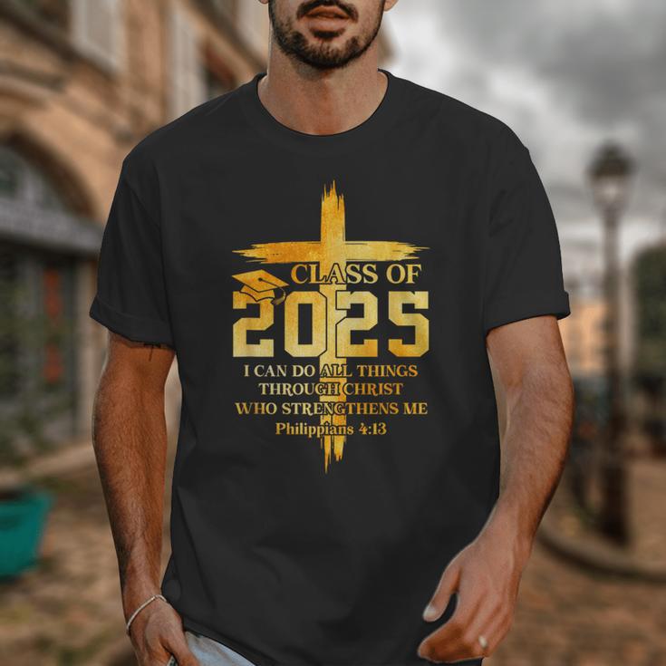 Class Of 2025 Christian Graduation Senior Graduate Men Women Unisex T-Shirt