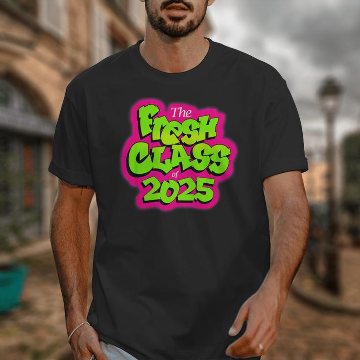 Class Of 2025 Senior Fresh 90s TV Style Retro Graduation Unisex T-Shirt