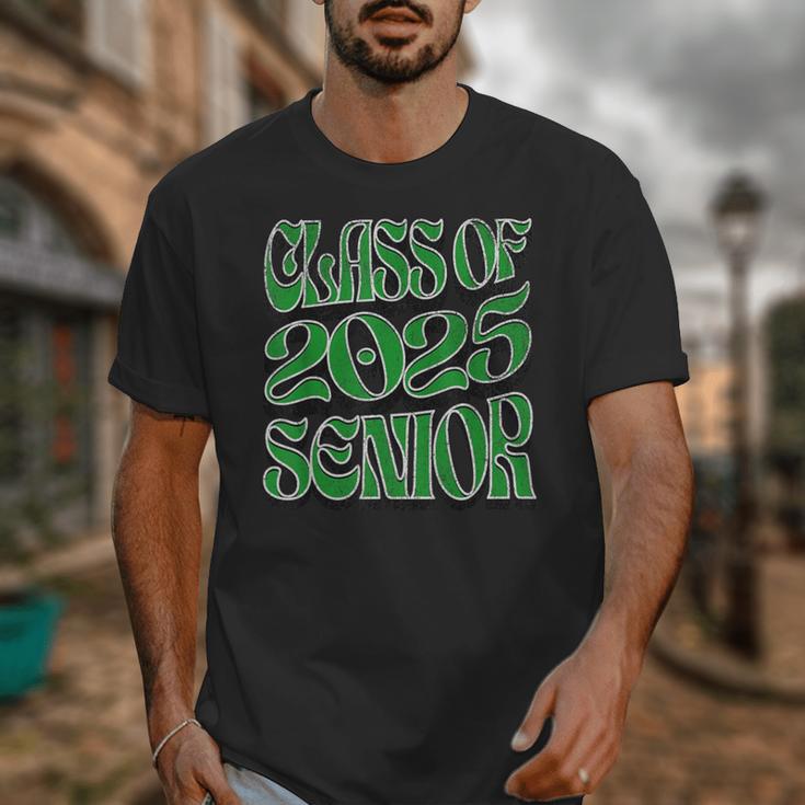 Class Of 2025 Senior Green Student Graduation Unisex T-Shirt