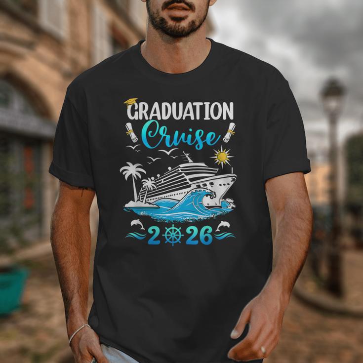Class Of 2026 Graduation Cruise Senior Graduates Vacation Unisex T-Shirt