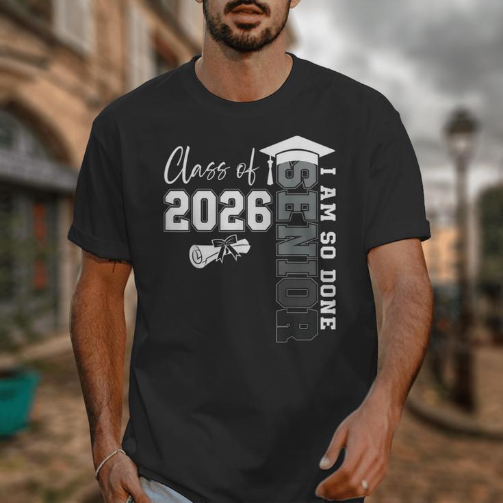 Class Of 2026 Senior 2026 Graduation Decoration Men Senior Unisex T-Shirt