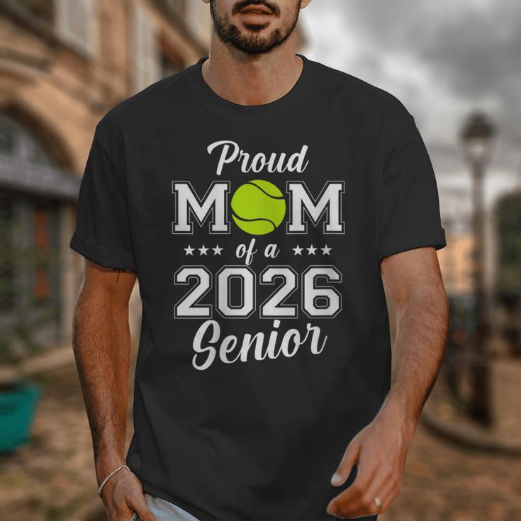 Class Of 2026 Tennis Mom Senior Graduation Graduate Unisex T-Shirt