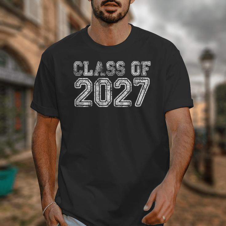 Class Of 2027 Grow With Me Future Graduation Year Unisex T-Shirt
