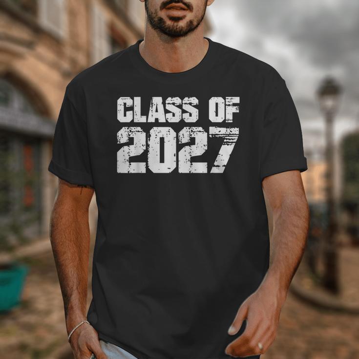 Class Of 2027 High School College Graduation Reunion T-Shirt Unisex T-Shirt