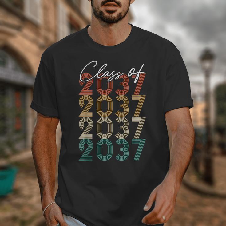 Class Of 2037 Vintage Kindergarten To Graduation Unisex T-Shirt
