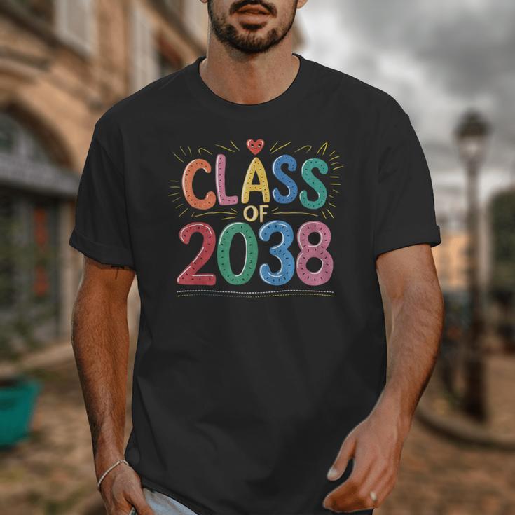 Class Of 2038 Pre K Graduate Preschool Graduation Unisex T-Shirt
