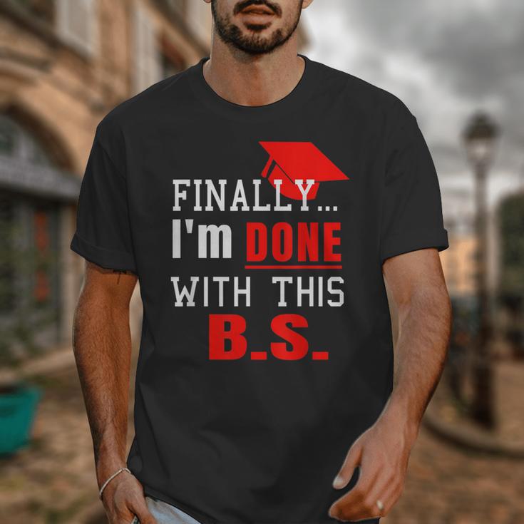College GraduationShirt Senior Finally Done Unisex T-Shirt
