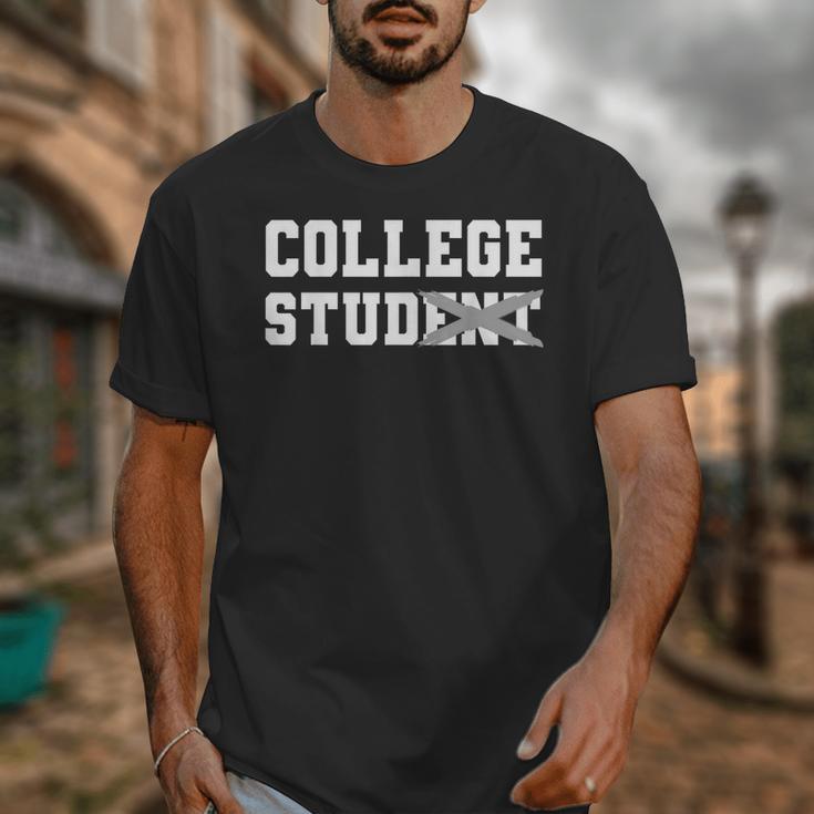 College Stud Student For Men Women Graduation Day Unisex T-Shirt